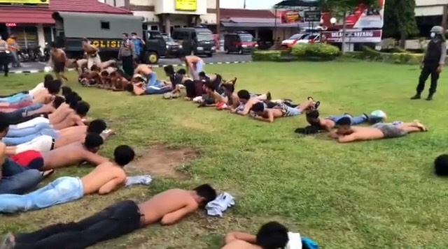 Balap Liar di Padang, Polisi Amankan 80 Remaja dan 42 Motor