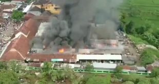 Pasar Kalimas Pemalang Terbakar, Puluhan Kios Hangus Dilahap si Jago Merah