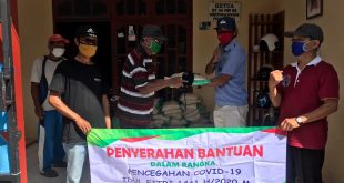 PT BJB Kota Probolinggo Kembali Gelontorkan Ratusan Paket Sembako Ke Warga Terdampak Virus Corona