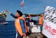 Demo Nelayan Pulau Sangkarrang di Laut, Menuntut Penambangan Pasir Laut Dihentikan