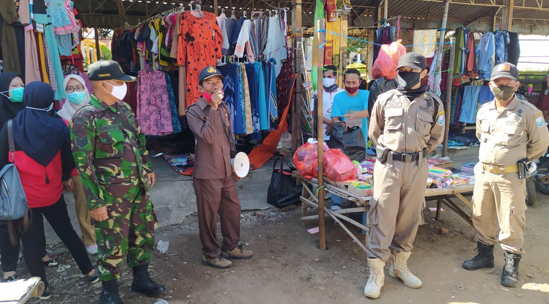 Operasi kali ini bertempat di Pasar tradisional Patalan Kecamatan Wonomerto