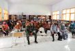 Anggota TNI dari Koramil Sumber, Lepas Sambut Kepala Sekolah SMAN 1 Sumber