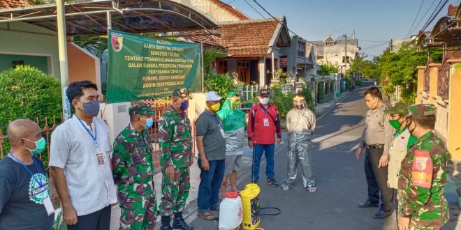 Koramil 0820/01 Kanigaran Laksanakan Karya Bhakti TNI Penanggulangan Bencana Sosial
