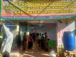 Pasar Muneng Kecamatan Sumberasih Tak Luput dari Operasi Pendisiplinan