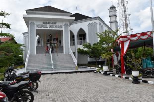 Usai Runtuh akibat Gempa, Masjid Nurul Hikmah Jadi Ikon Baru Di Lombok Utara