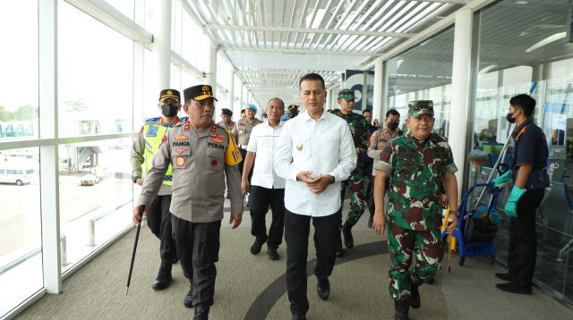 Jelang Nataru, Pengamanan Bandara Kualanamo Diperketat