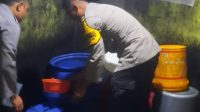 Polsek Bobotsari Purbalingga Razia Miras, Sita 120 Liter Tuak