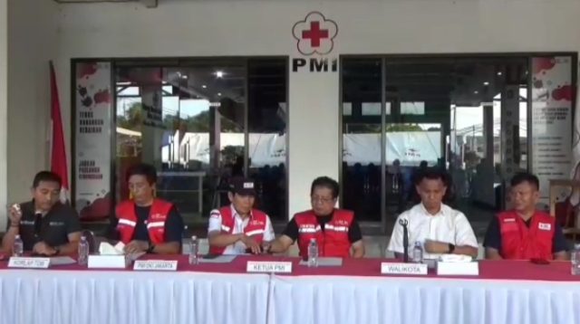 PMI Jakut Tutup Posko Pengungsian Korban Kebakaran Plumpang