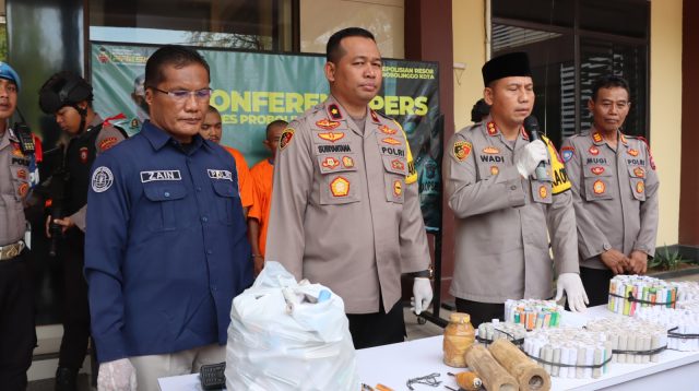 Akan Digunakan di Malam Takbir, Polisi Amankan Peracik Mercon Bondet Asal Tongas