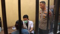 Kapolres Probolinggo Kota Pimpin Pengecekan Kesehatan Tahanan di Polres Probolinggo