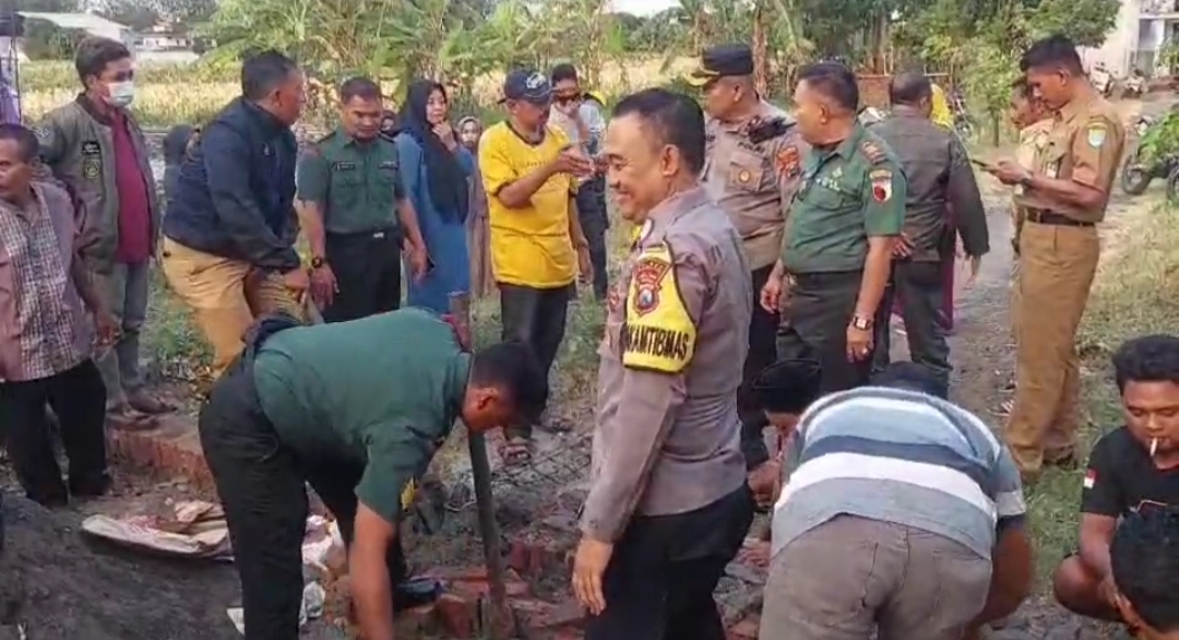 Mediasi Kedua Warga Bersitegang, Akhirnya Tembok Tutup Jalan Dibongkar