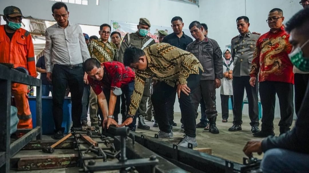 Walikota Medan Bobby Nasution Apresiasi Pengolahan Sampah Plastik di Belawan