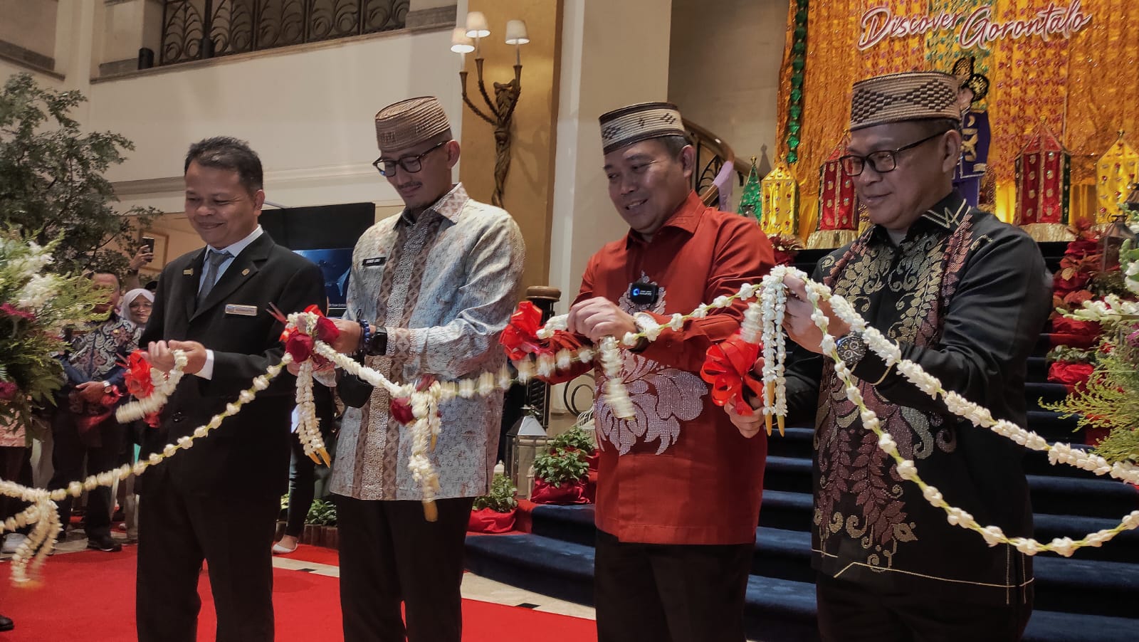 Sandiaga Uno Dukung Program “Discover Gorontalo” di Hotel Borobudur Jakarta