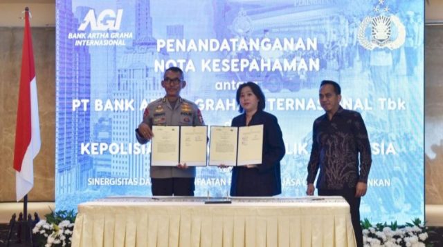 Bank Artha Graha Internasional Kerjasama dengan Polri Manfaatkan Layanan Perbankan