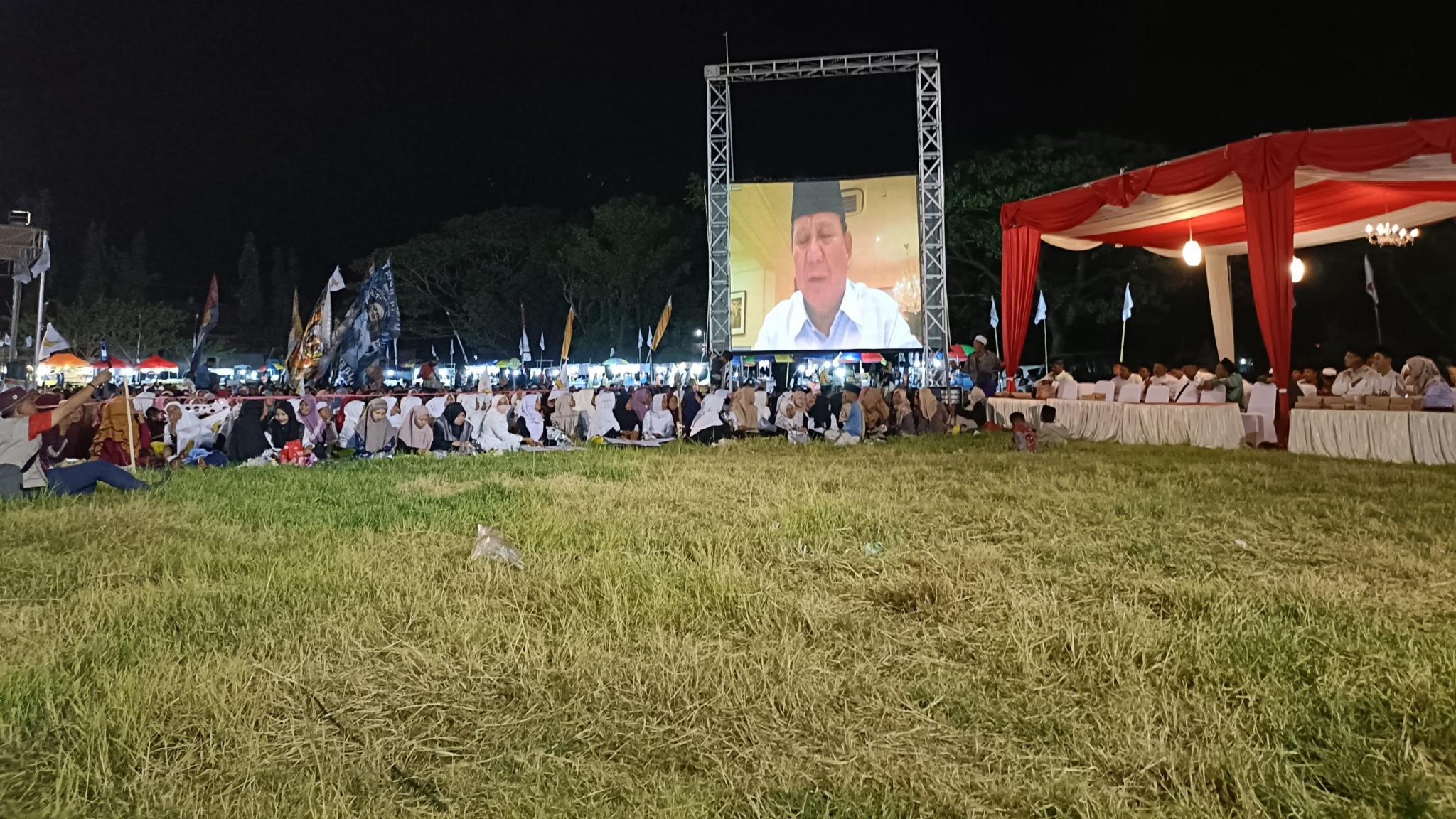 Usung Prabowo Subianto Jadi Presiden RI 2024, Ribuan Jamaah di Probolinggo Gelar Doa Bersama