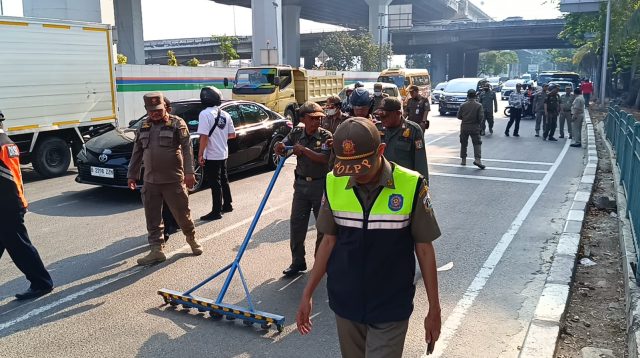 2 Lokasi Marak Ranjau Paku di Jakarta Utara