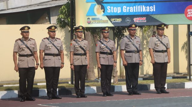 AKBP Wisnu Wardana Pimpin Sertijab 3 Kasat Polres Probolinggo