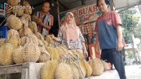 Modal Rp2 Juta, Pedagang Durian Musiman Raup Omzet Jutaan Perhari