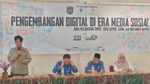 Ikatan Jurnalis Televisi Indonesia (IJTI) Korda Depok, Berikan Pelatihan Bertema 'Pengembangan Digital di Era Media Sosial'