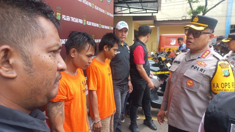 2 Curanmor di Tanjung Priok & 12 Motor Hasil Curian Diamankan Polisi