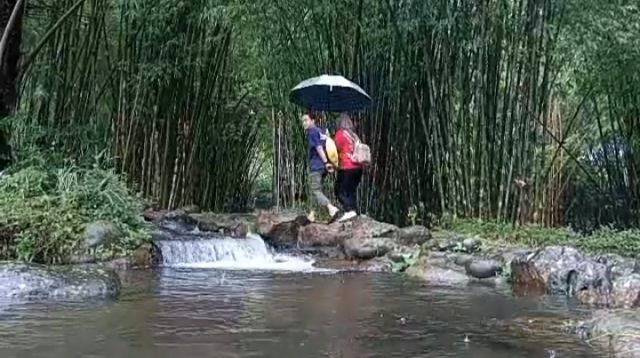 Keasrian Obyek Wisata Taman Bhumi Bambu Baturraden 