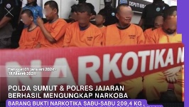 Kurun Waktu 3 Bulan, Polda Sumut Tangkap 1.254 Tersangka Narkoba