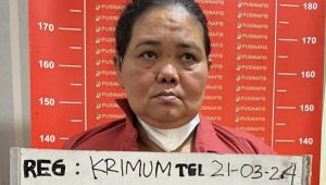 Polda Sumut Tahan Ninawati Tersangka Penipuan Masuk Polisi