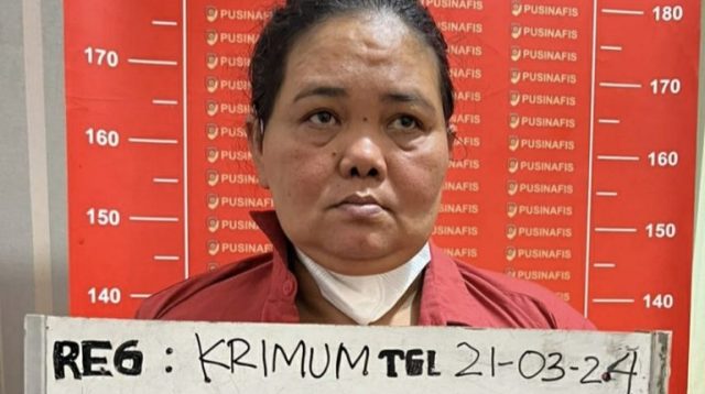 Polda Sumut Tahan Ninawati Tersangka Penipuan Masuk Polisi