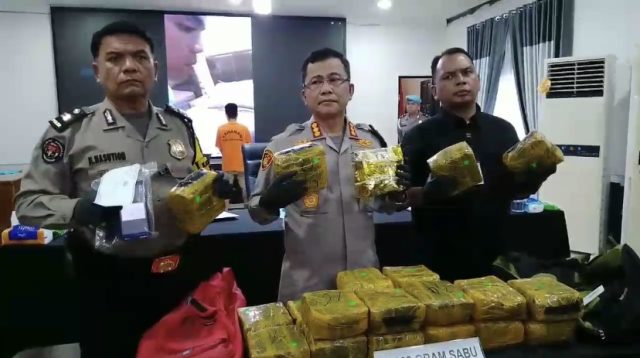 Puluhan Kilogram Sabu di Apartemen Diamankan Polisi