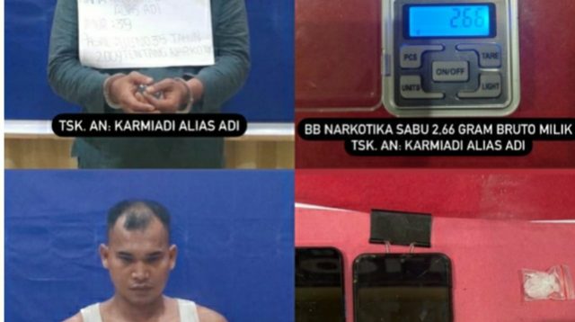 Polres Labusel Gerebek Lokasi Transaksi Sabu di Desa Losari