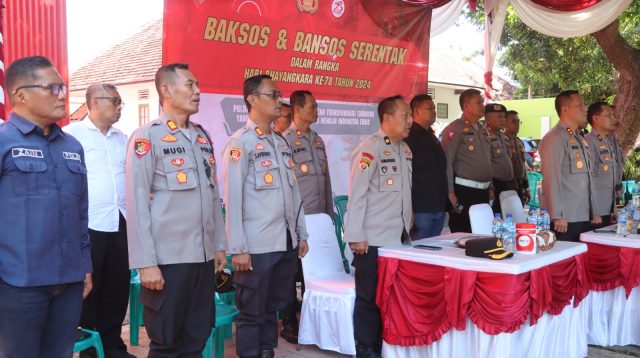 Kapolres Probolinggo Kota Hadiri Kegiatan Zoom di Gereja Merah Kota Probolinggo