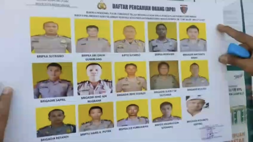 15 Oknum Polisi DPO di Medan, Akhirnya Dipecat