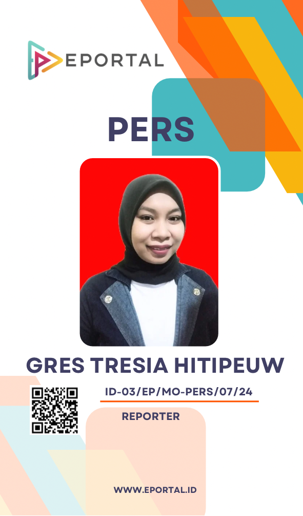 Gres Tresia Hitipeuw, reporter eportal.id