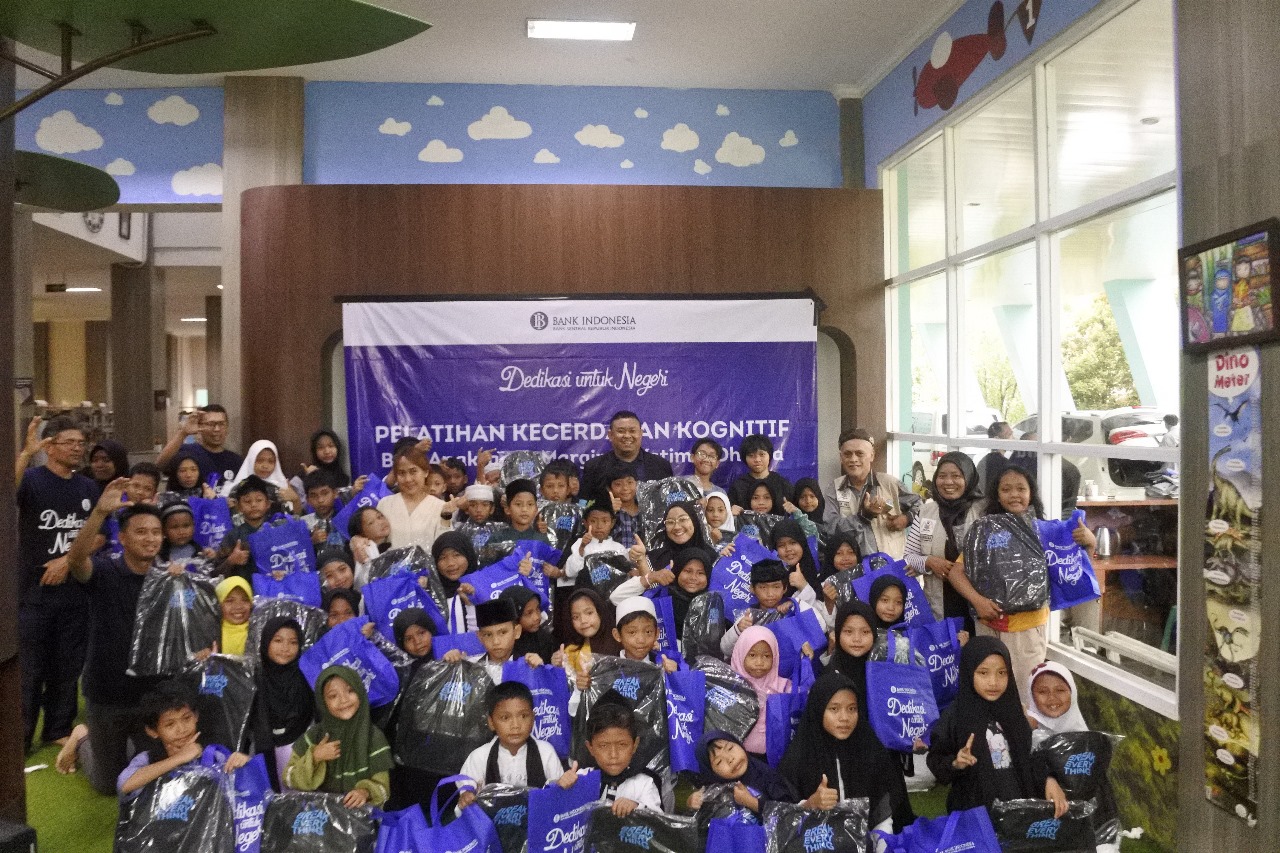 Canari Foundation dan Bank Indonesia, Pelatihan Kecerdasan Kognitif untuk Anak-Anak Marjinal, Yatim, dan Dhuafa.