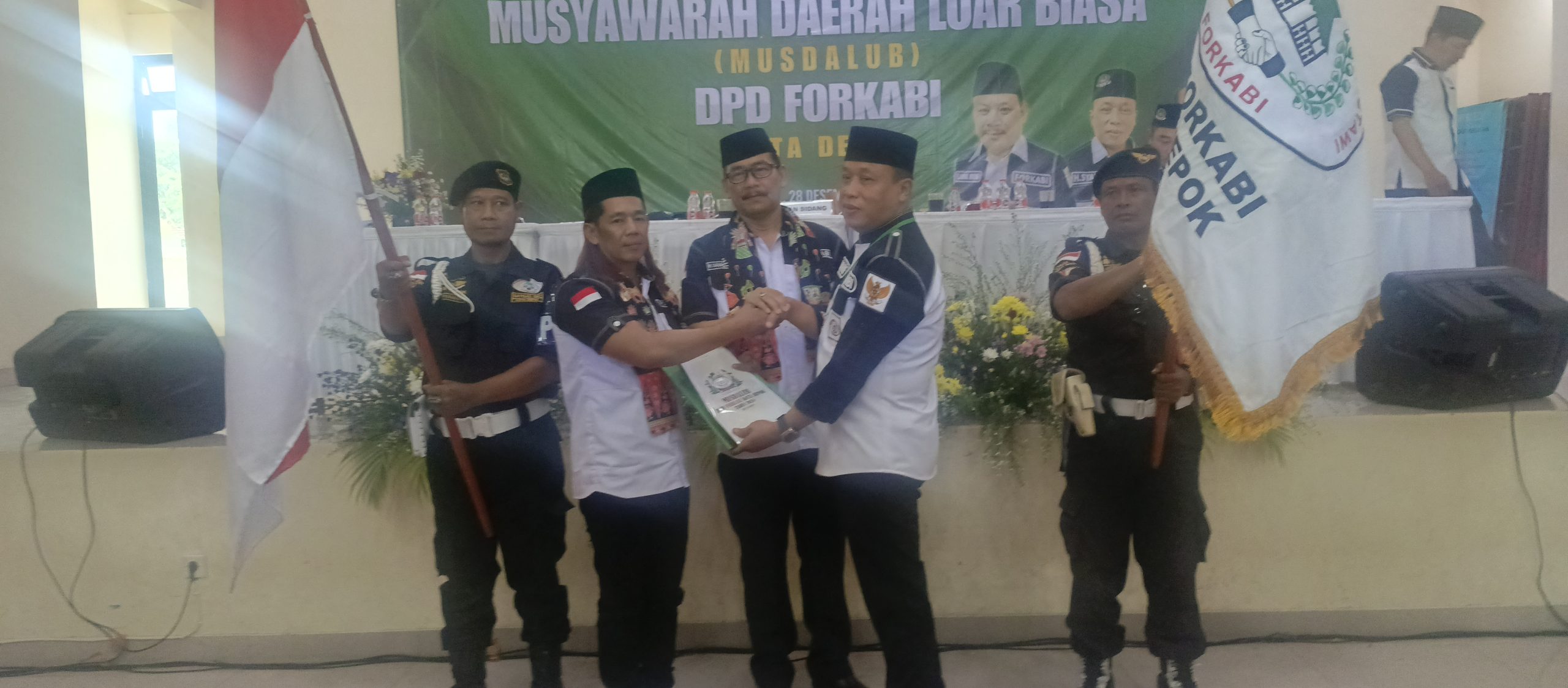 Dadang Barok Jabat Ketua Forkabi Kota Depok Gantikan Azis