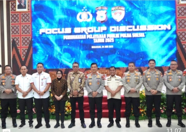 Kapolres Gowa Hadiri FGD Peningkatan Pelayanan Publik Polda Sulsel 2025