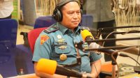 Danlantamal VI Makassar Tampil Sebagai Narasumber Acara Talk Show Road To Hari Lingkungan Hidup Tahun 2025 di RRI Makassar