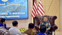 Danlantamal VI dan ICMI Muda Sulawesi Selatan Bahas Kerjasama Kemaritiman