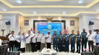Danlantamal VI Terima Audiensi Ketua DPW Forum Bela Negara Sulawesi Selatan