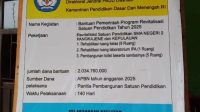 Heboh Proyek Rp2 Miliar di SMA 2 Pangkep, Diduga Ada Campur Tangan Keluarga dan Papan Proyek Dipasang Belakangan