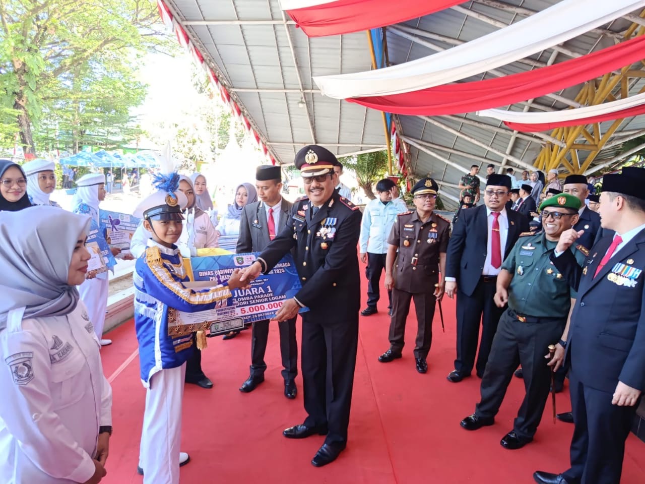 Wakapolres Pangkep Hadiri Upacara Peringatan Hari Sumpah Pemuda ke-97 Tahun 2025