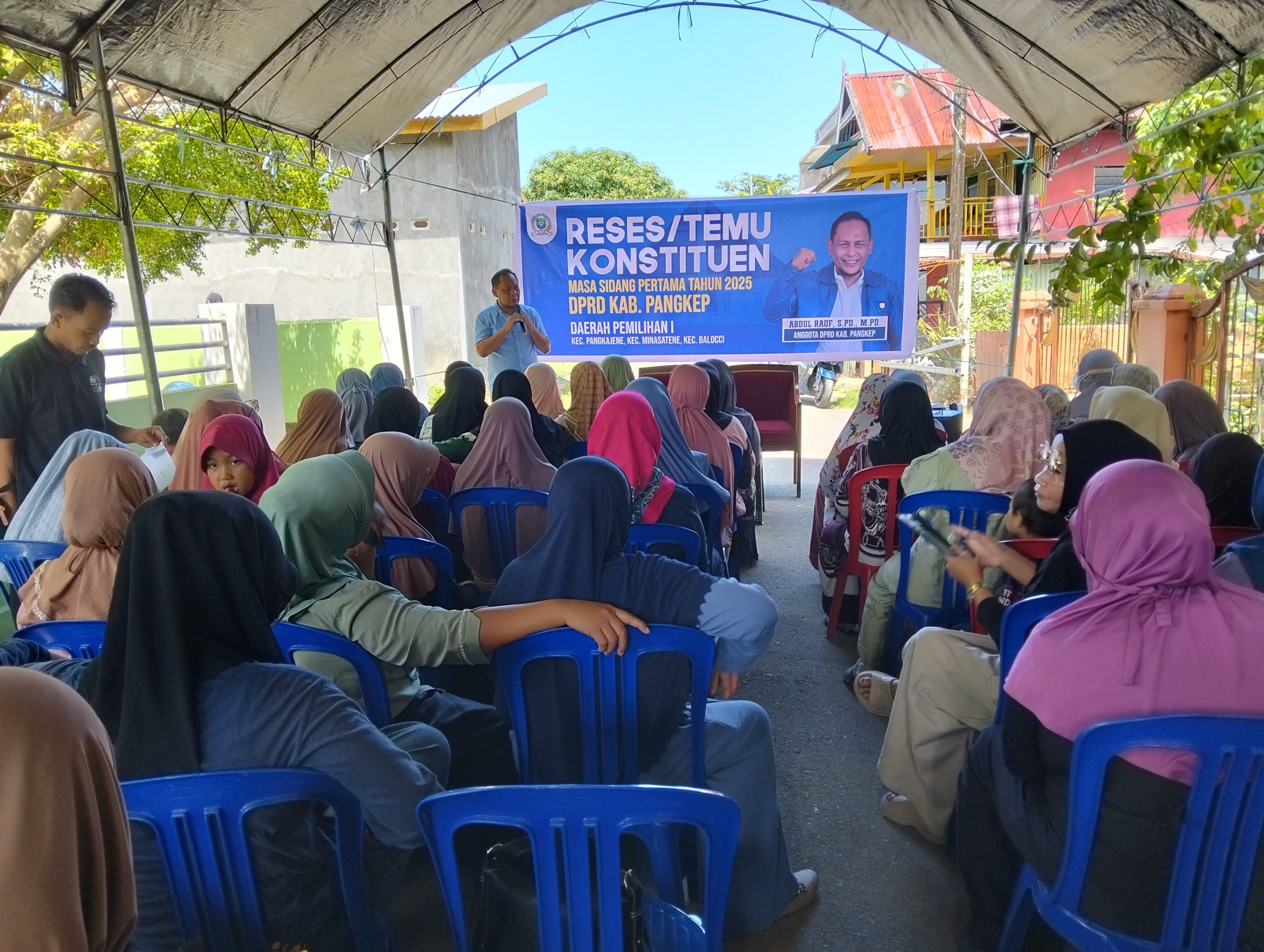 Abd Rauf dari PAN Dorong Masyarakat Aktif Sampaikan Usulan Saat Reses, Fokus pada Pembinaan Generasi Muda dan UMKM