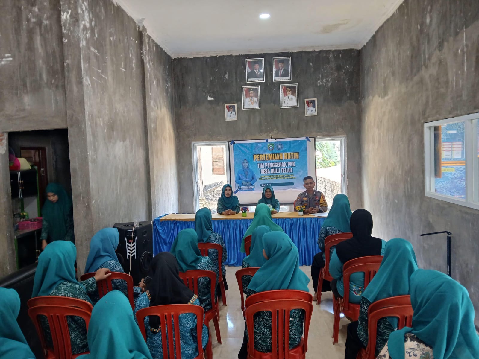 Pentingnya Peranan Ibu Rumah Tangga Dalam Menjaga Kamtibmas, Pertemuan Rutin PKK Desa Bulu Tellue