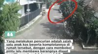 Rumah Ditinggal Pemilik, Anak Kost Bobol Pintu dan Gasak Harta Benda di Margahayu Raya