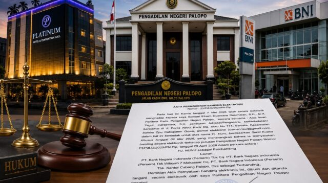 Banding Resmi Objek Lelang Platinum Hotel Diajukan, Dugaan Tanda Tangan Dipersoalkan Dalam Perkara PN Palopo